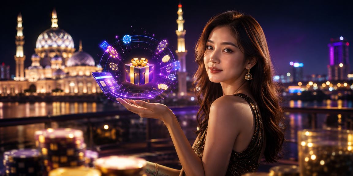 Modern Malay-style casino entertainment ambience in Putrajaya, Malaysia